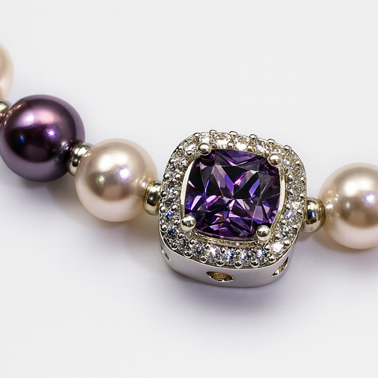 AMETHYST KISS BRACELET