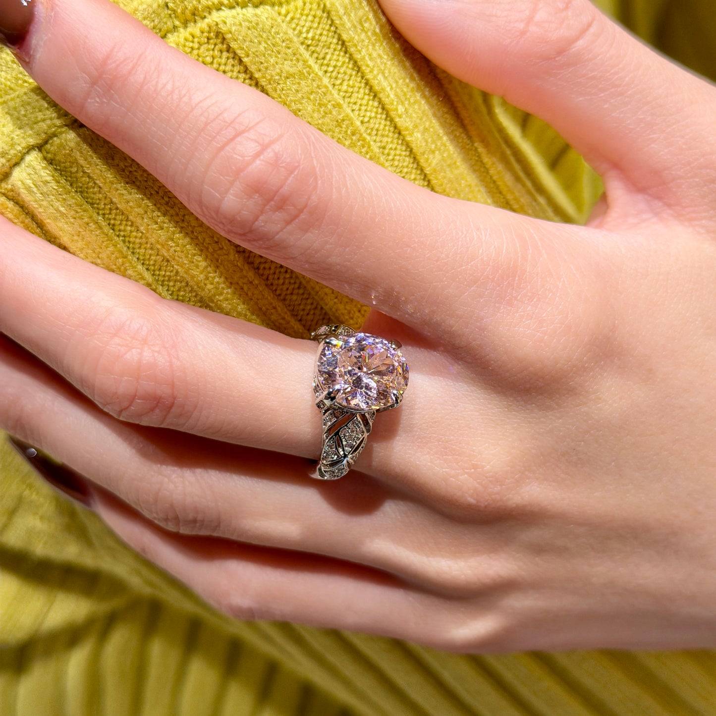 BLUSH AURORA RING