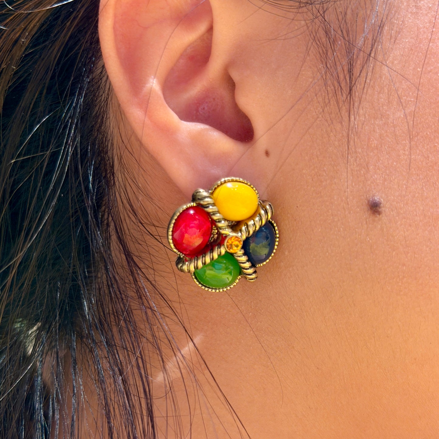 GEM MOSAIC EARRINGS