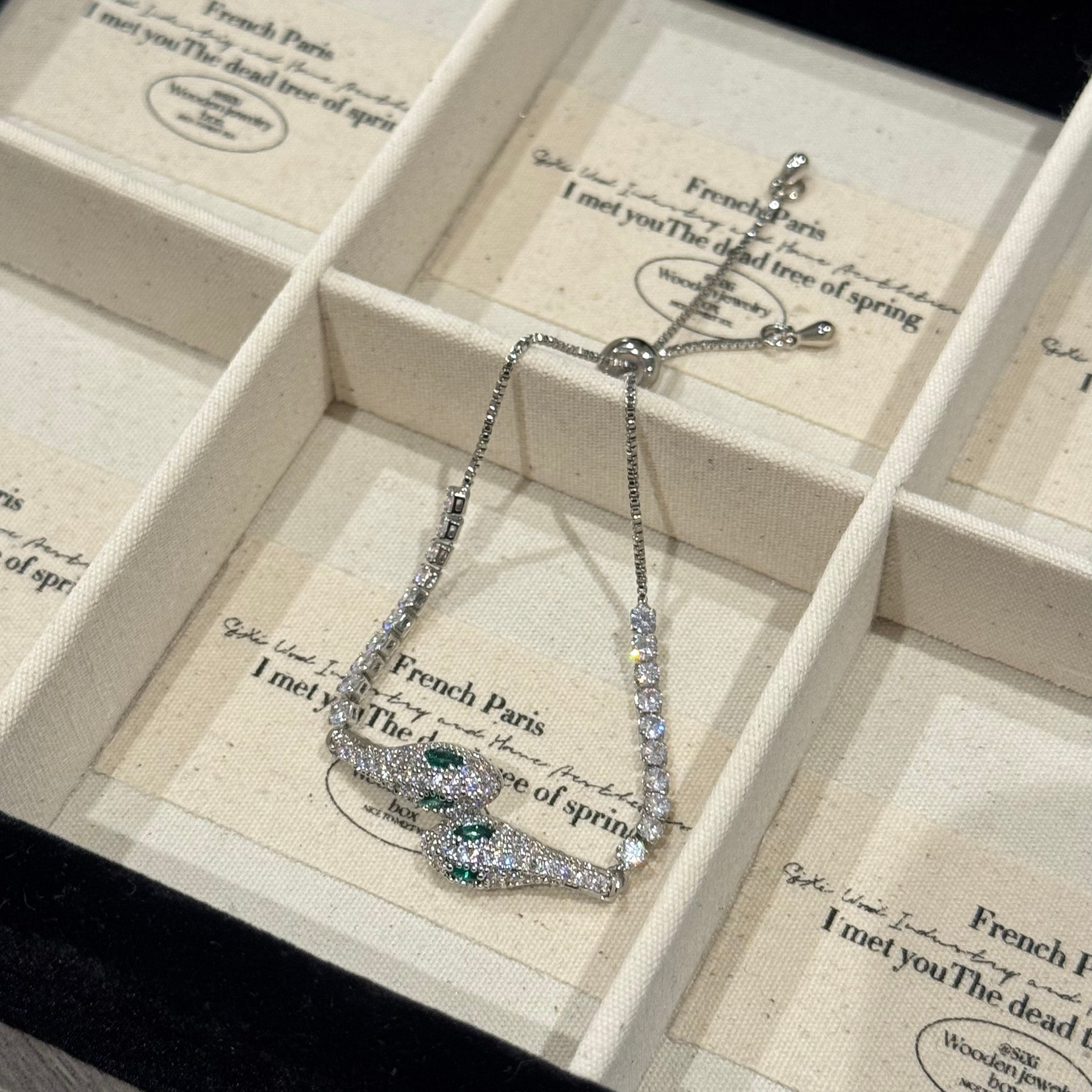 EMERALD SERPENT BRACELET