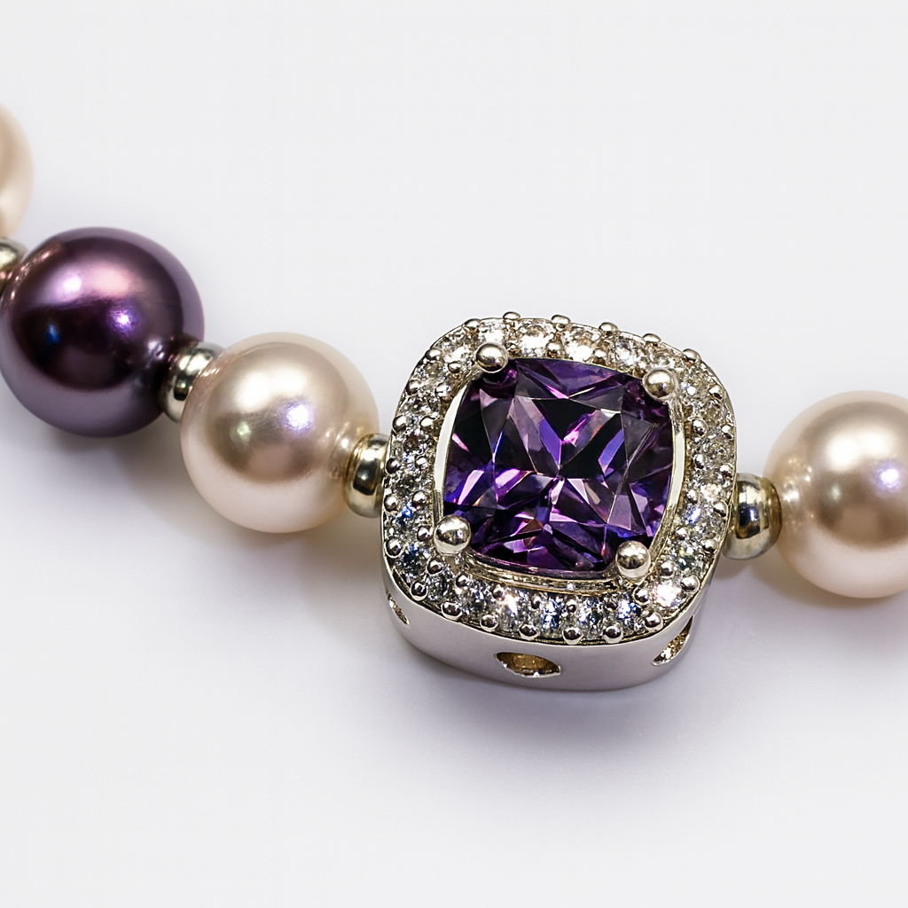 AMETHYST KISS BRACELET