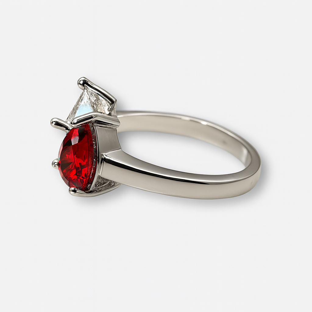 SCARLET DUET RING