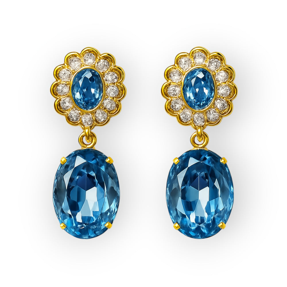 Azure Grace Earrings