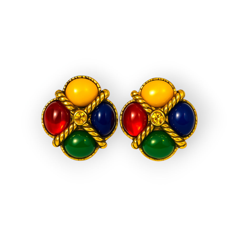 Gem Mosaic Earrings