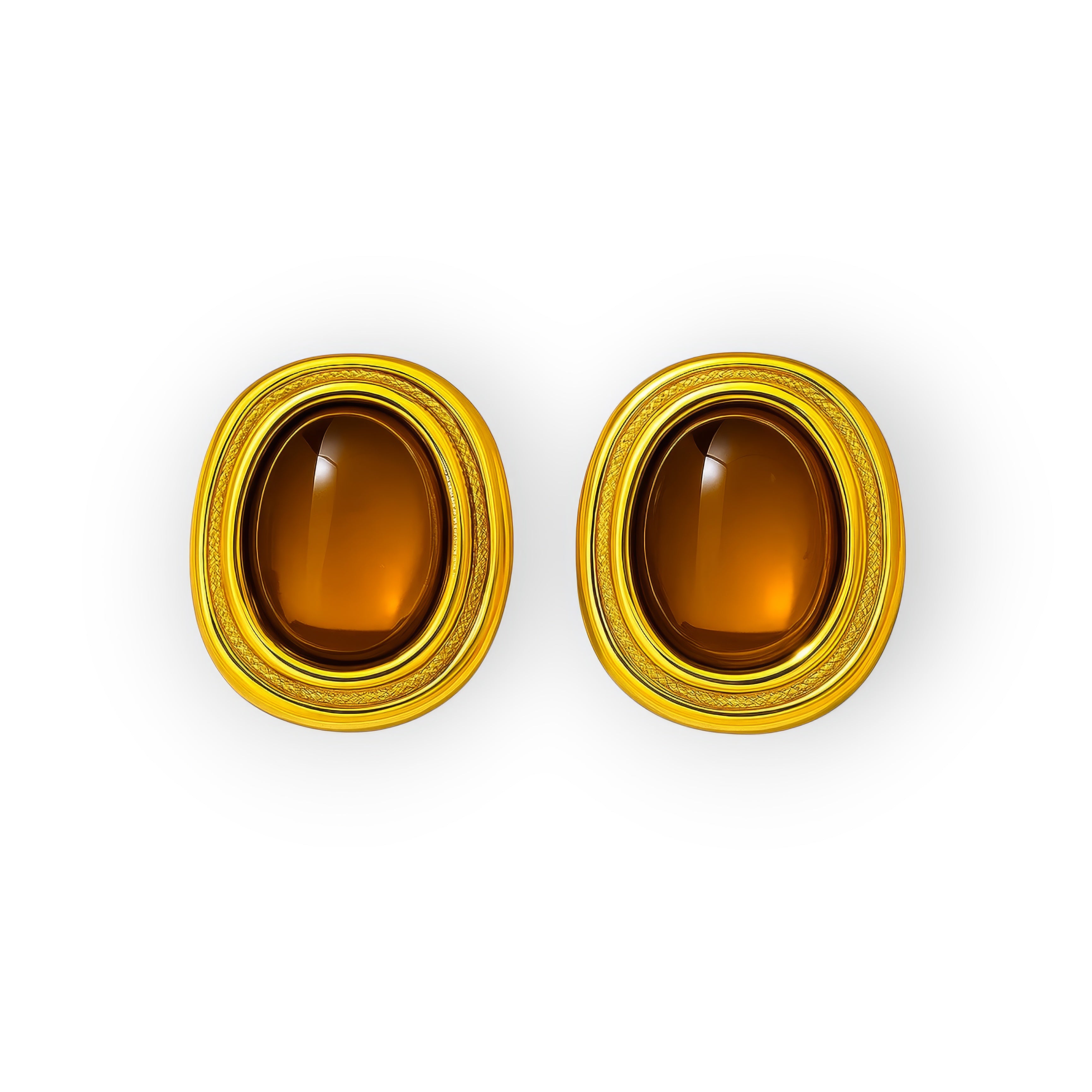 Golden Aura Earrings