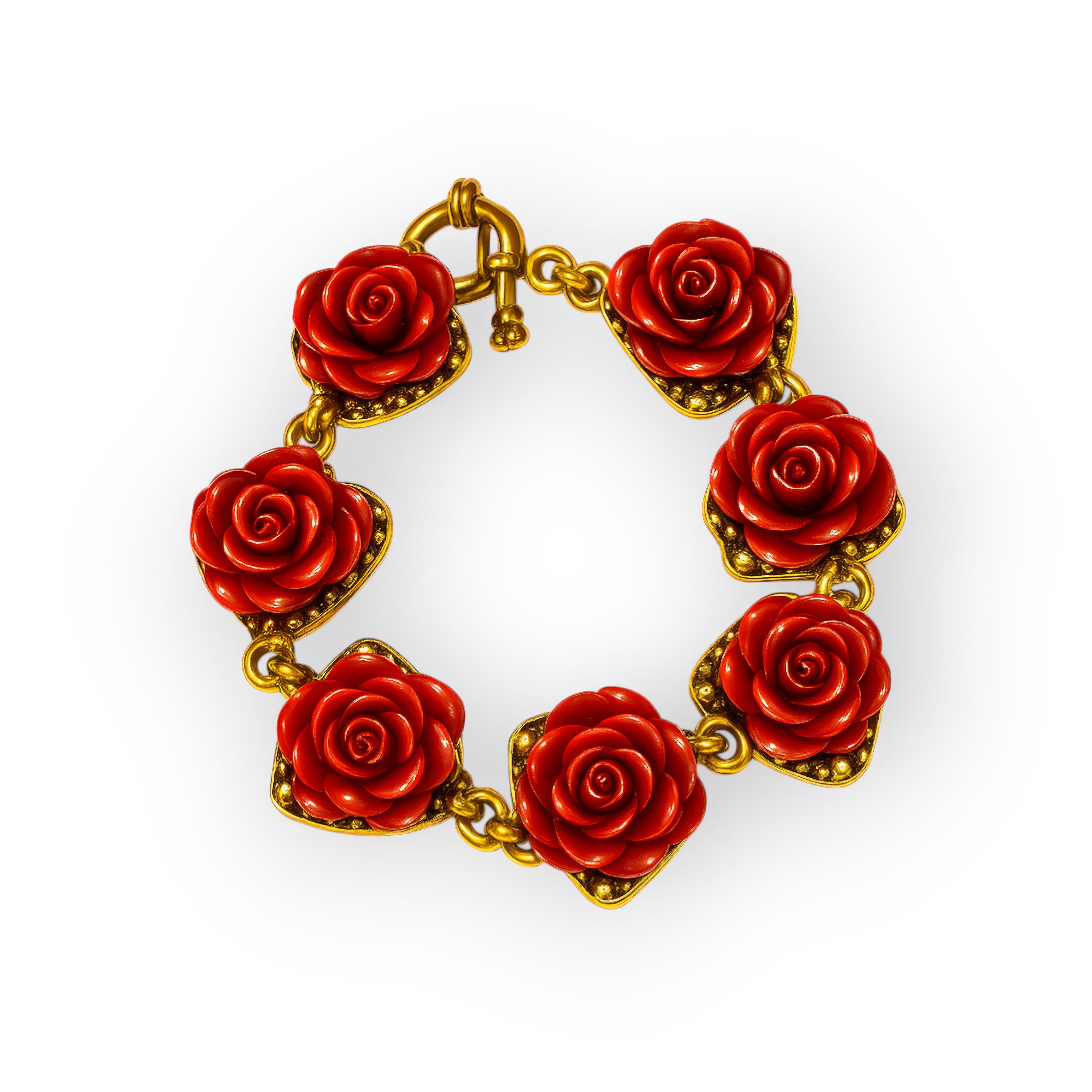CRIMSON BLOOM BRACELET