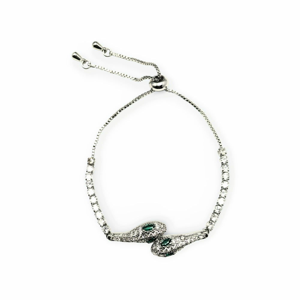 Emerald Serpent Bracelet