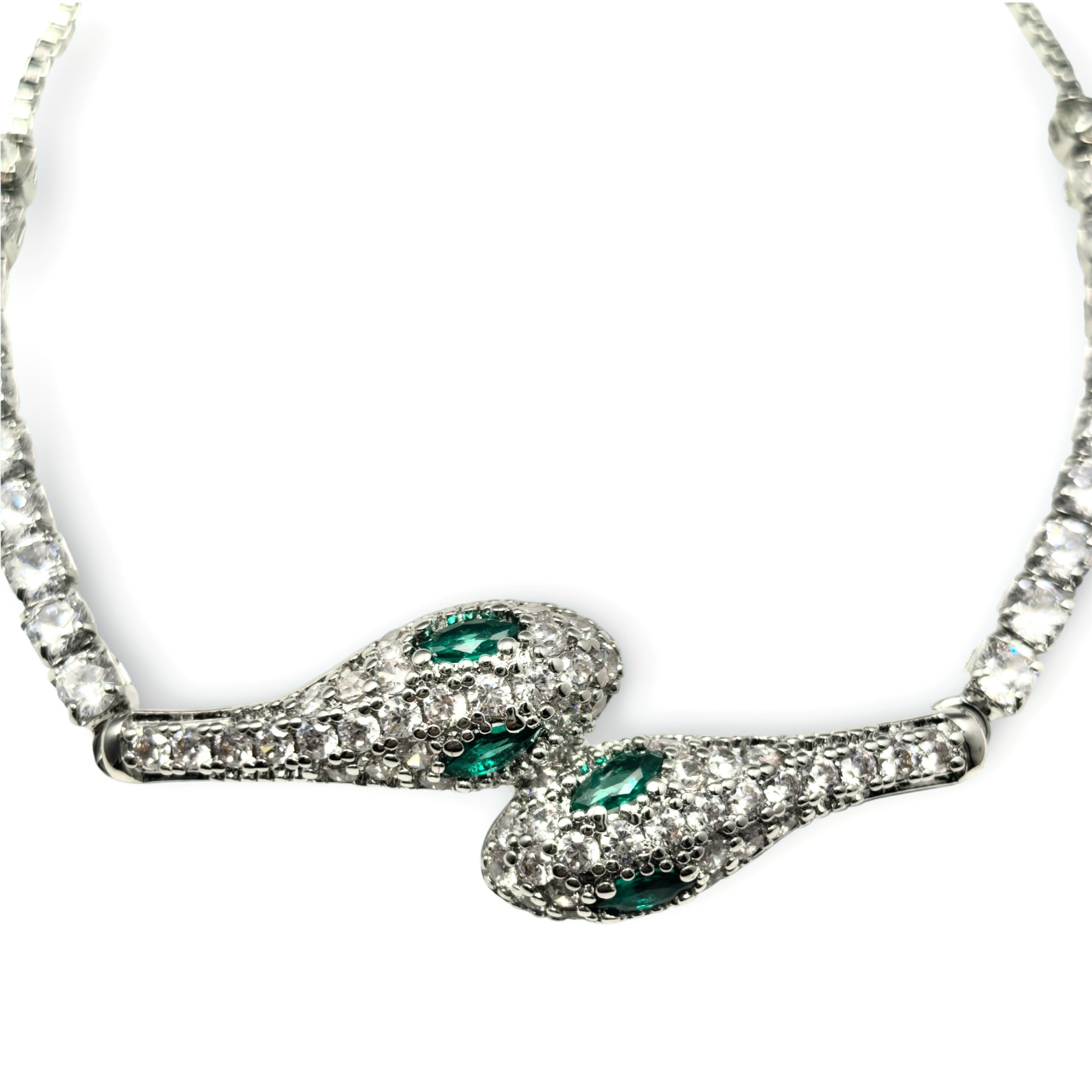 EMERALD SERPENT BRACELET