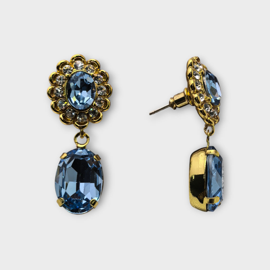 Royal Blue Drop Earrings