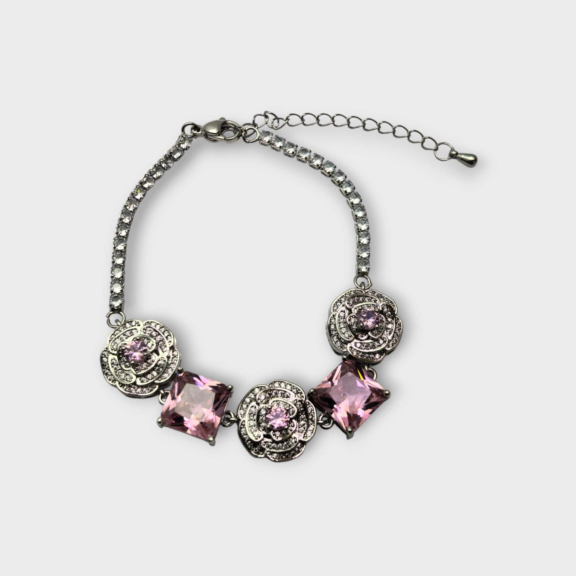 Rose Quartz Elegance Bracelet