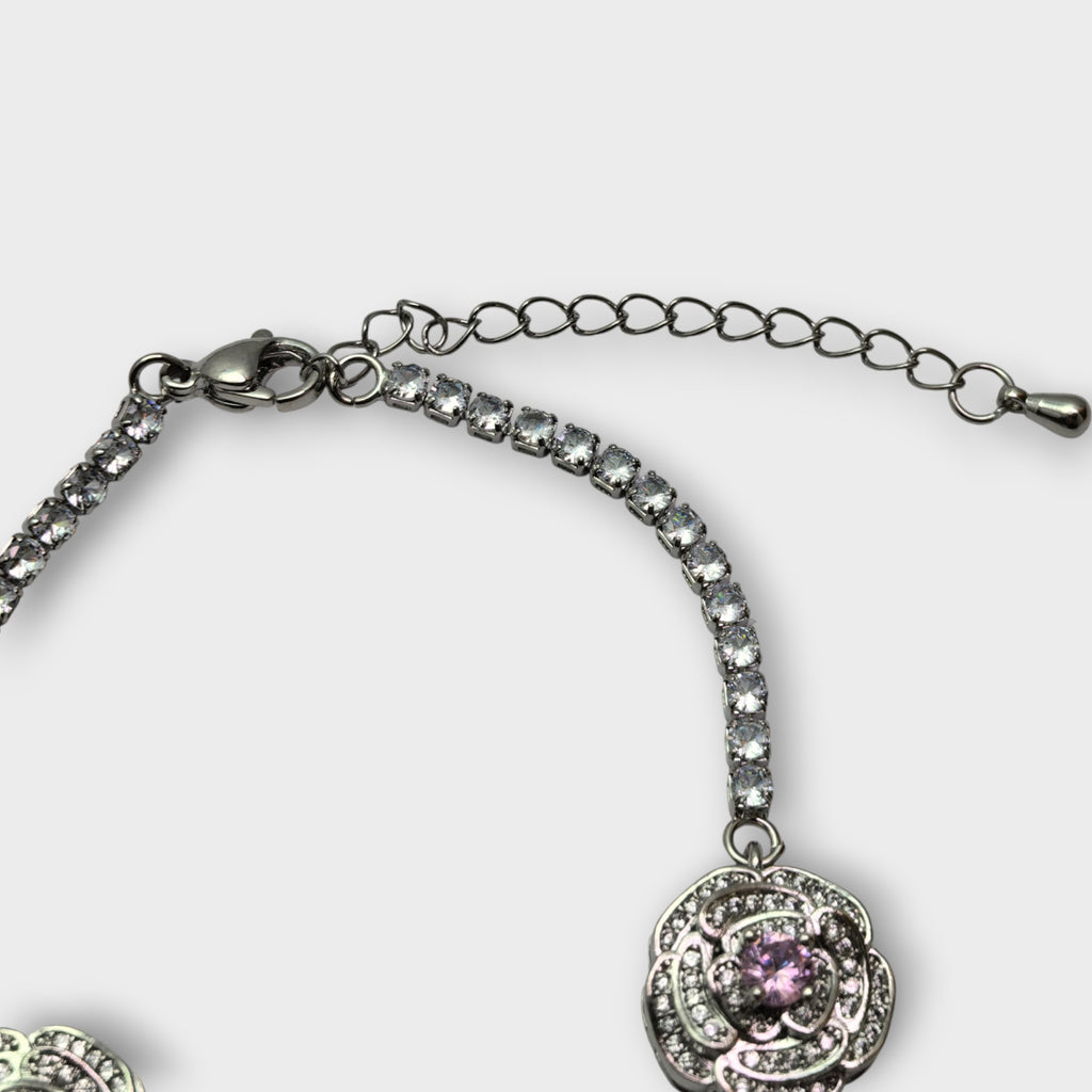 Rose Quartz Elegance Bracelet