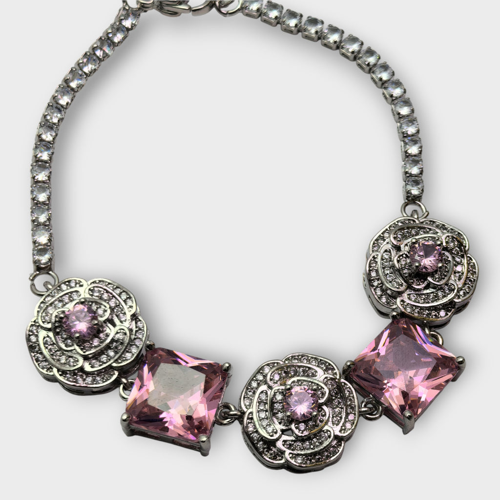 Rose Quartz Elegance Bracelet