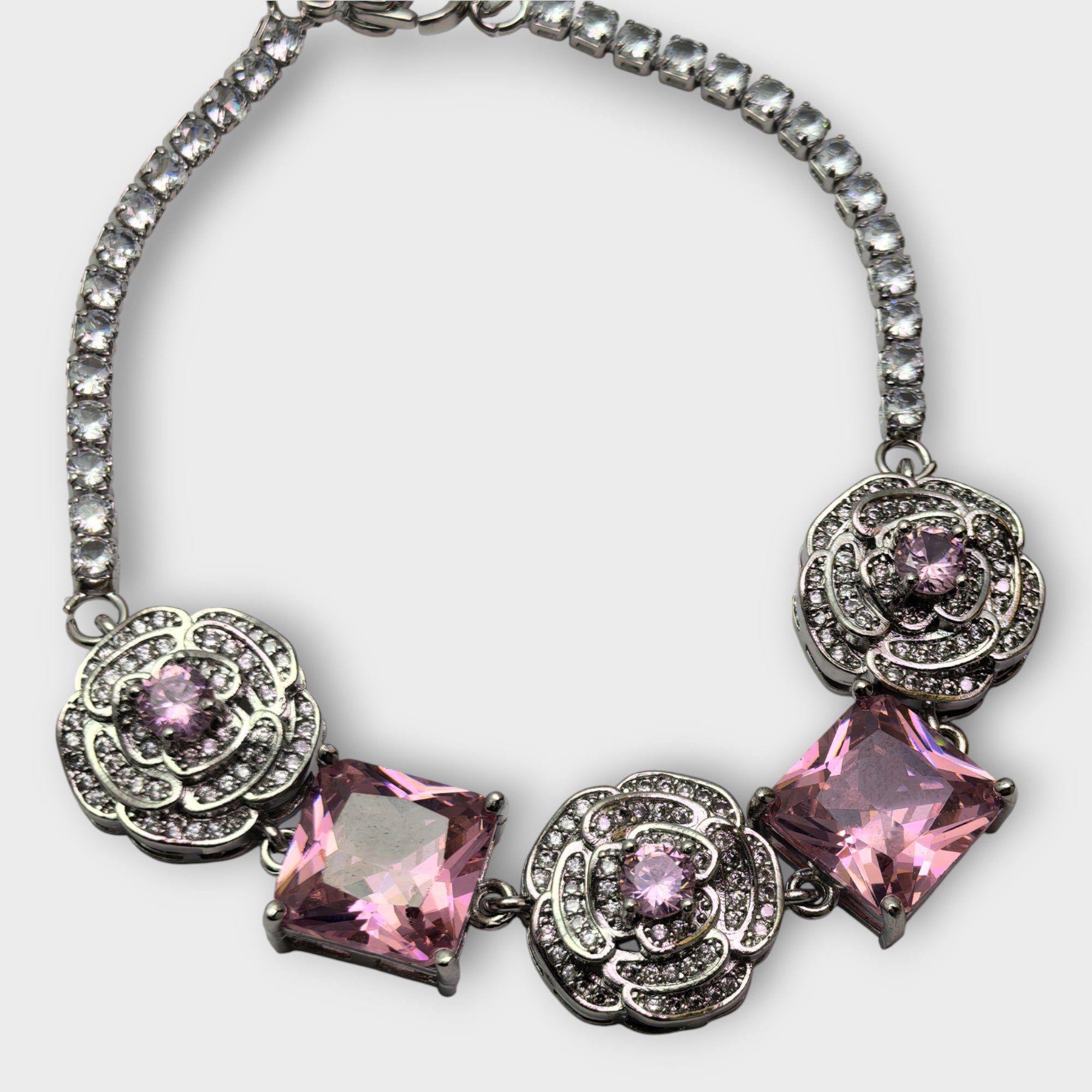 Rose Quartz Elegance Bracelet