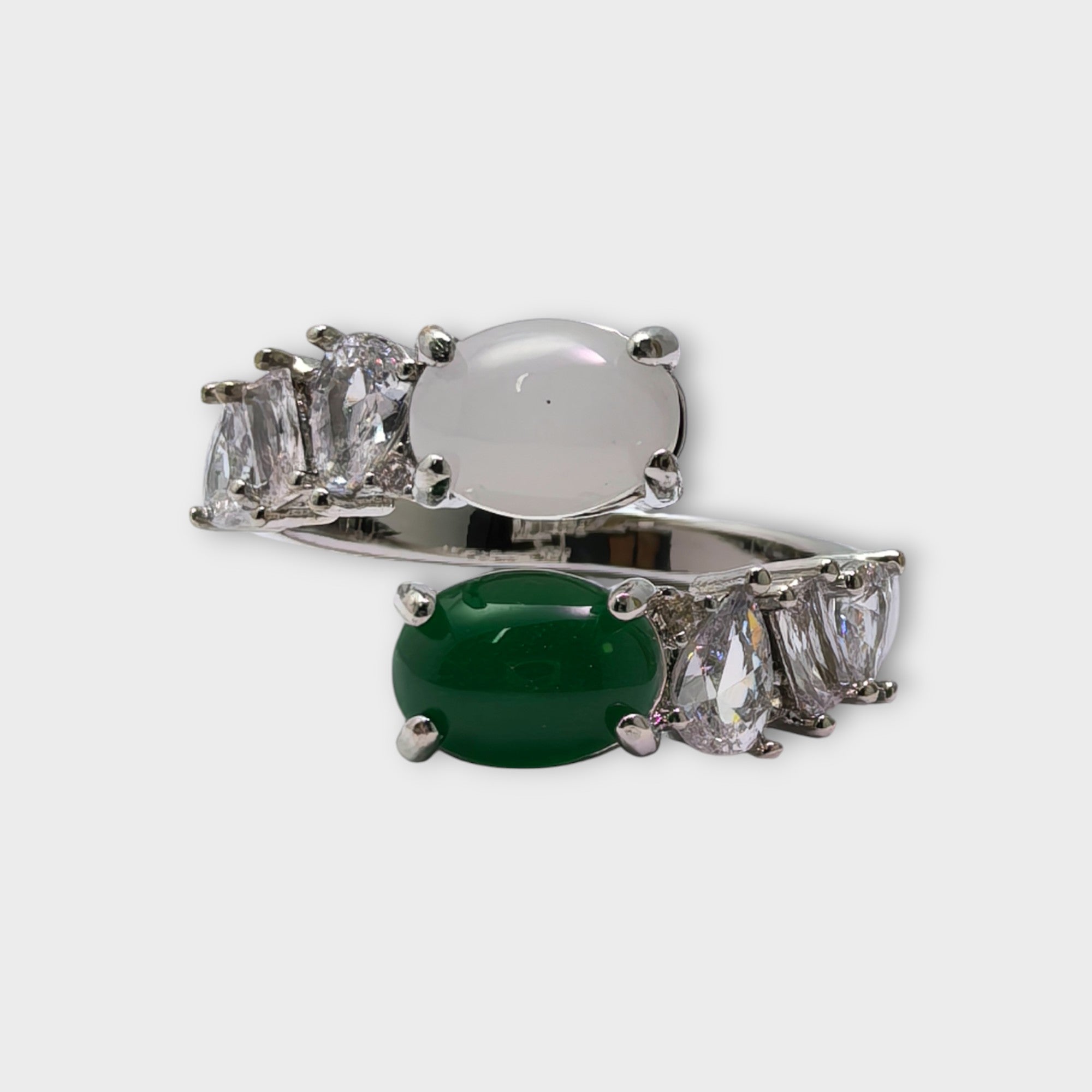 Dual Gemstone Ring