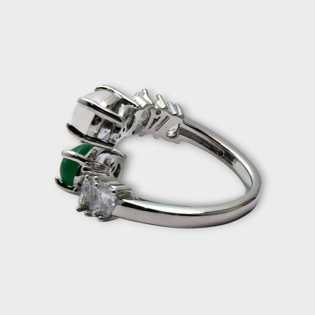Dual Gemstone Ring