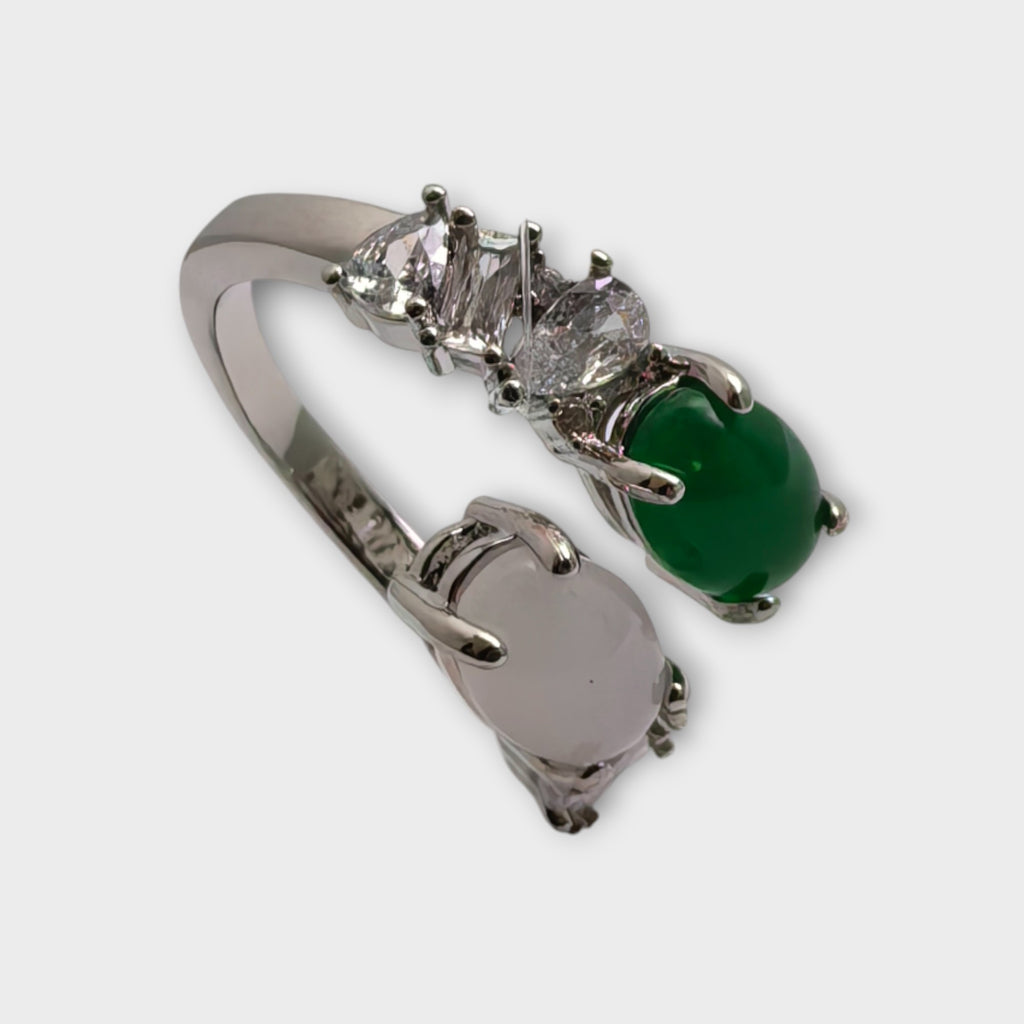 Dual Gemstone Ring