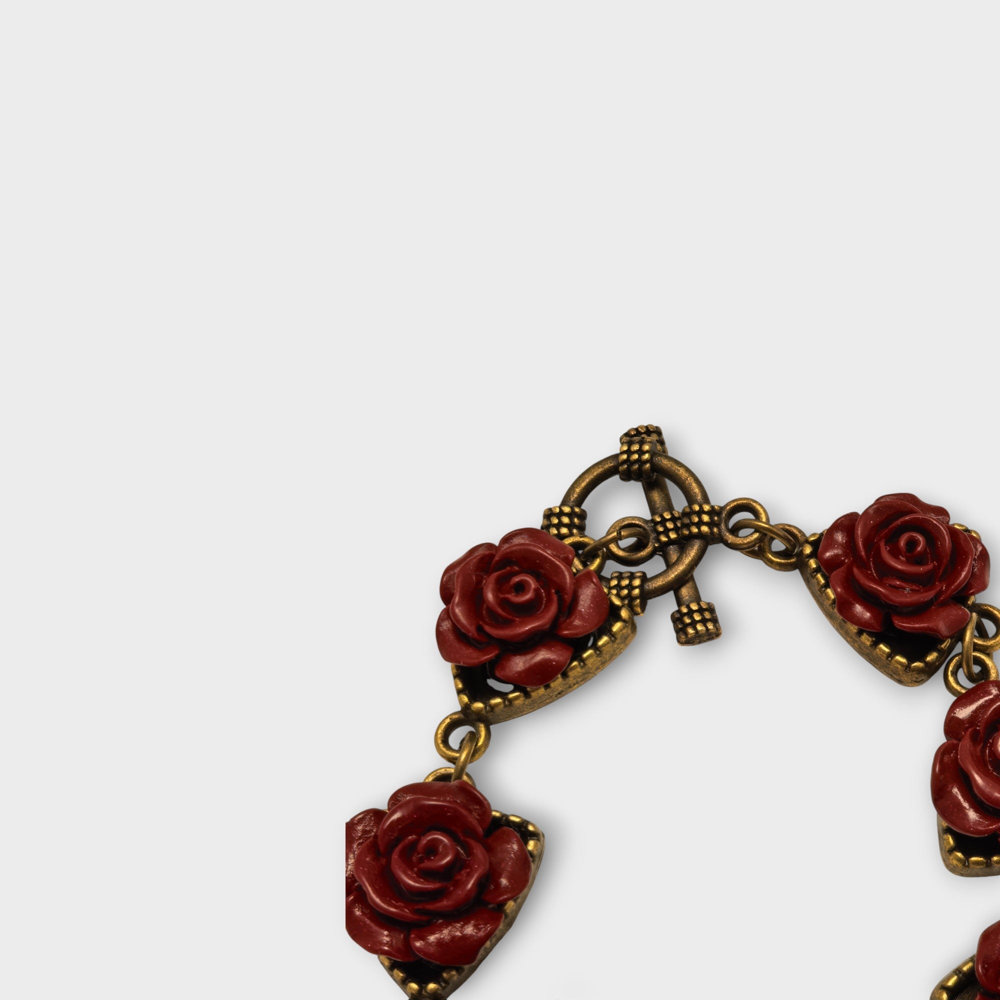 Vintage Rose Bloom Bracelet