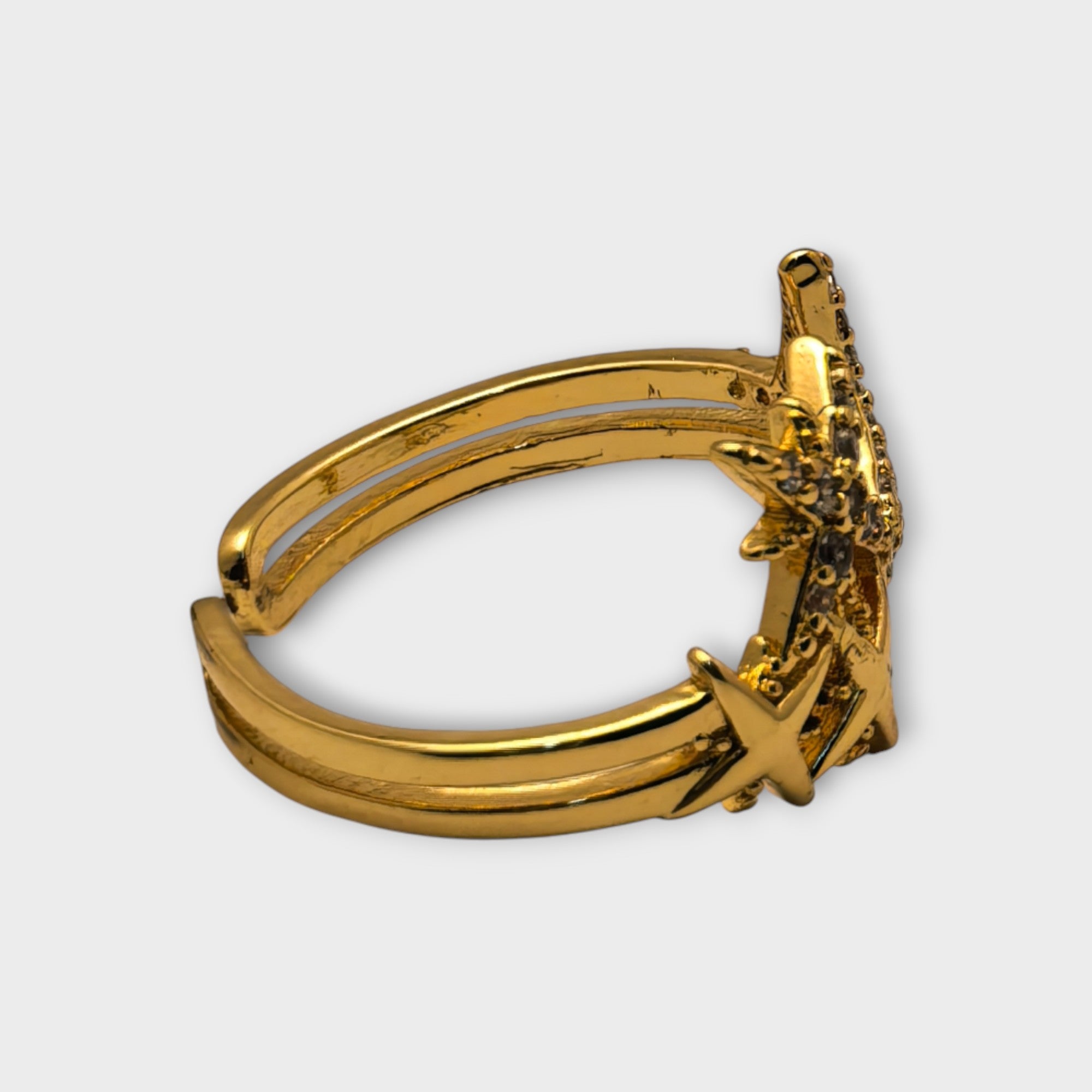 Shooting Stars Gold Ring