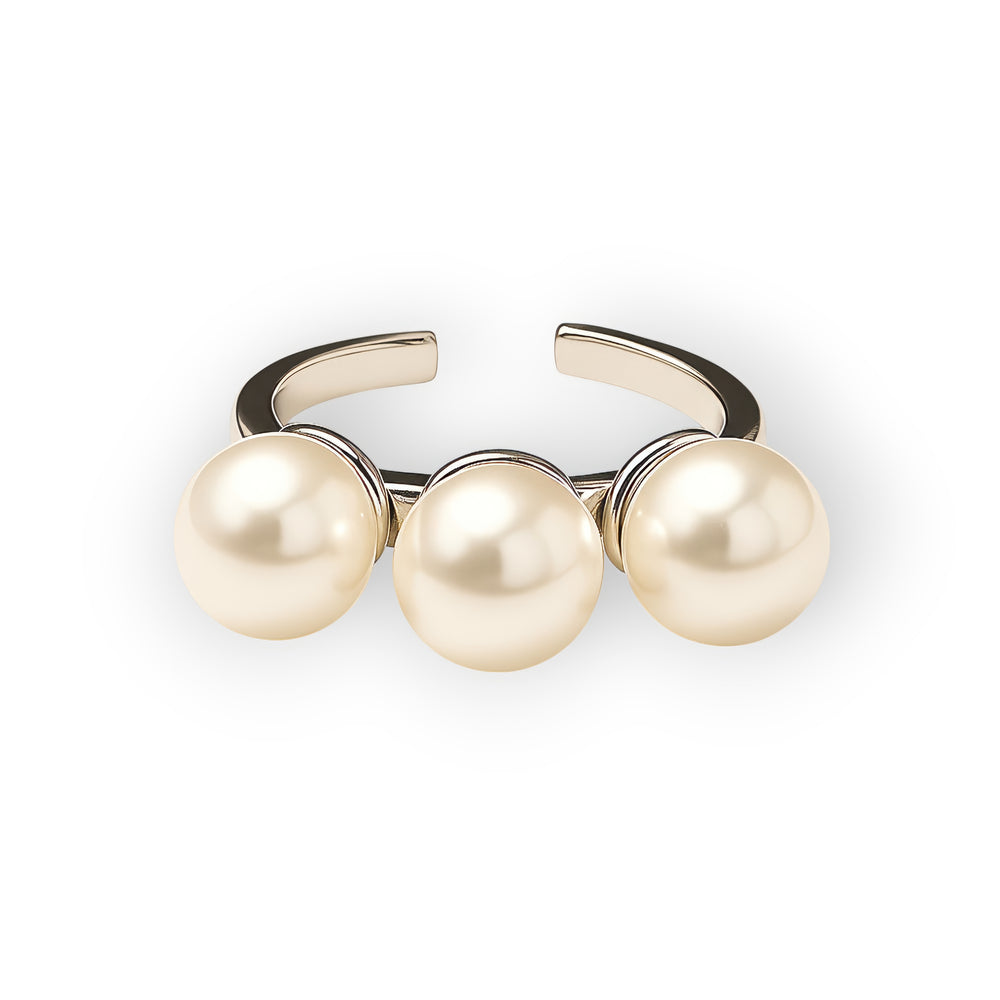 Trinity Pearl Ring