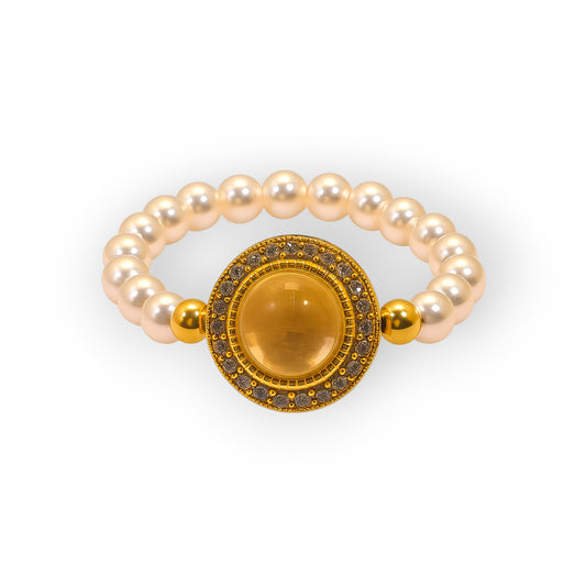 SOLAR PEARL RING
