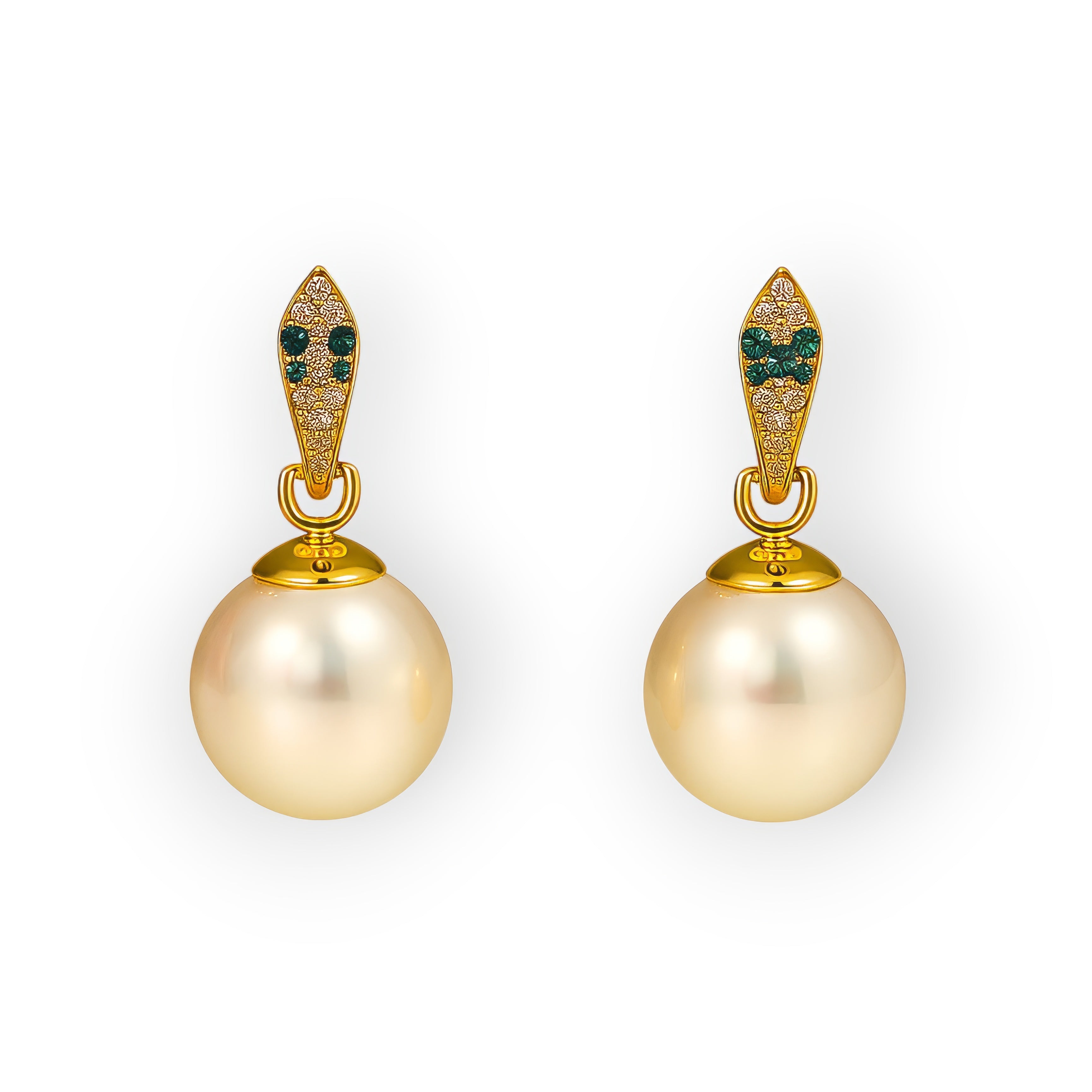 Serpent Lustre Earrings