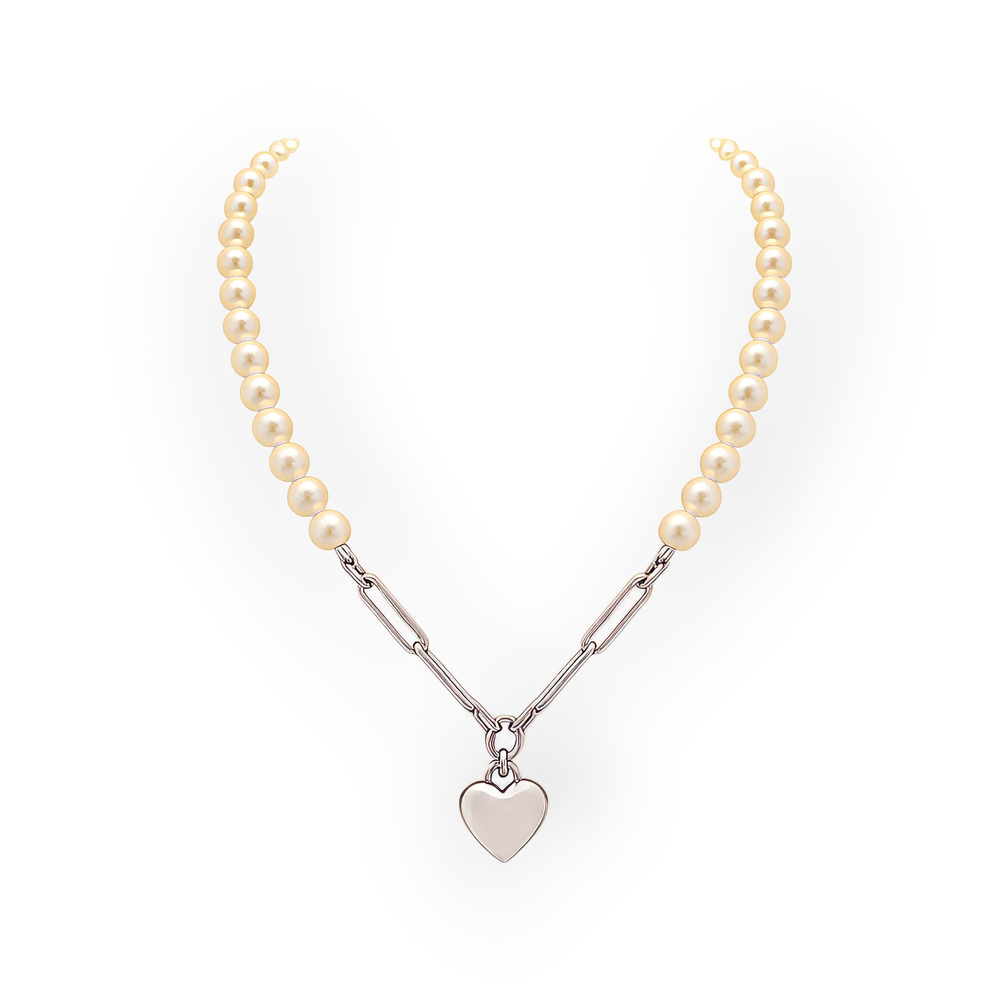 Linked Heart Necklace